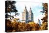 Central Park West in Autumn-Philippe Hugonnard-Stretched Canvas