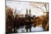 Central Park West - In the Style of Oil Painting-Philippe Hugonnard-Mounted Giclee Print