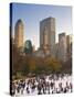 Central Park, Wollman Icerink, Manhattan, New York City, USA-Alan Copson-Stretched Canvas