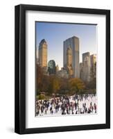 Central Park, Wollman Icerink, Manhattan, New York City, USA-Alan Copson-Framed Photographic Print