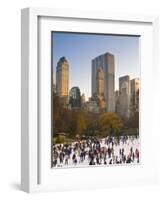 Central Park, Wollman Icerink, Manhattan, New York City, USA-Alan Copson-Framed Photographic Print