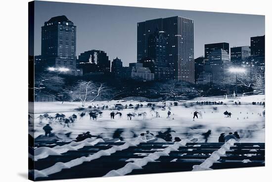 Central Park Wollman Rink-null-Stretched Canvas