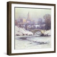 Central Park-Colin Campbell Cooper-Framed Giclee Print