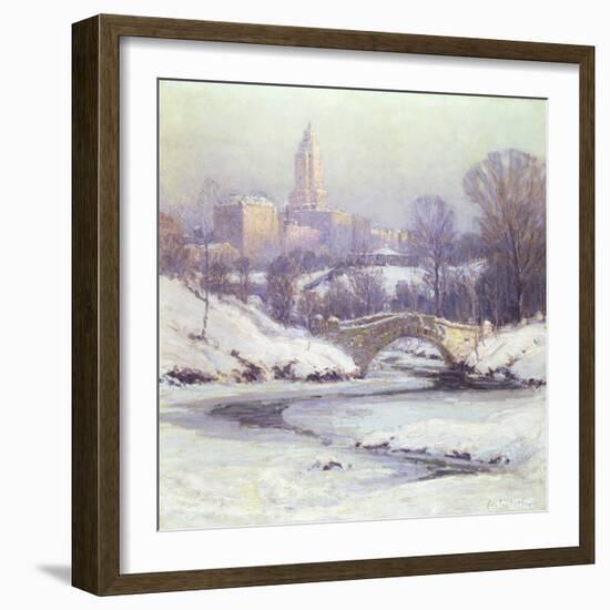 Central Park-Colin Campbell Cooper-Framed Giclee Print