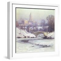 Central Park-Colin Campbell Cooper-Framed Giclee Print