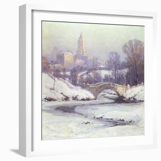 Central Park-Colin Campbell Cooper-Framed Giclee Print