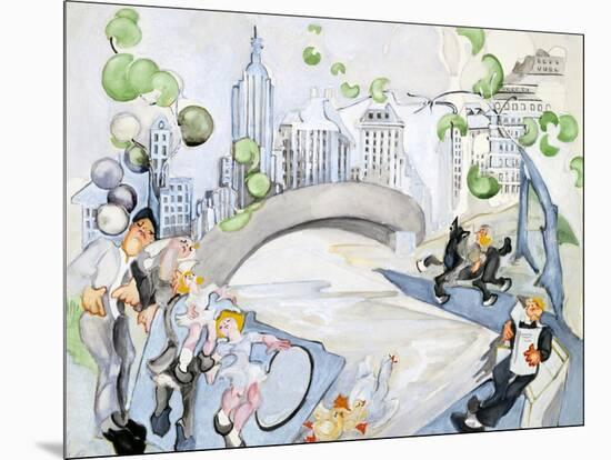 Central Park-Zelda Fitzgerald-Mounted Art Print