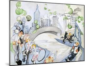 Central Park-Zelda Fitzgerald-Mounted Art Print