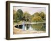 Central Park-Frederick Childe Hassam-Framed Giclee Print