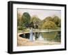 Central Park-Frederick Childe Hassam-Framed Giclee Print