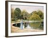 Central Park-Frederick Childe Hassam-Framed Giclee Print
