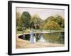 Central Park-Frederick Childe Hassam-Framed Giclee Print