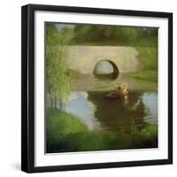 Central Park-George Luks-Framed Giclee Print