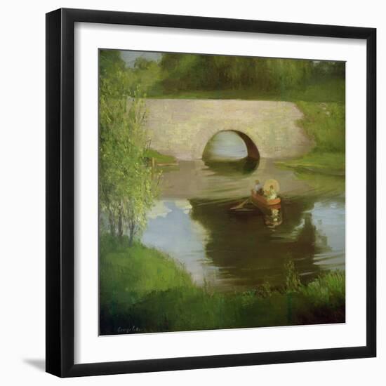 Central Park-George Luks-Framed Giclee Print