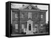 Central pavilion, street front of Harwood House, Annapolis, Maryland, 1922-null-Framed Stretched Canvas