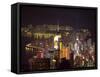 Central Plaza Building, Victoria Harbor, Wanchai, Hong Kong, China-Dallas and John Heaton-Framed Stretched Canvas