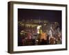 Central Plaza Building, Victoria Harbor, Wanchai, Hong Kong, China-Dallas and John Heaton-Framed Photographic Print