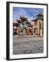 Central Plaza East Gate in Chinatown, Los Angeles, California, USA-Richard Cummins-Framed Photographic Print