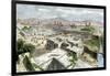 Central Plaza of Mexico City in the Mid-1800s-null-Framed Giclee Print