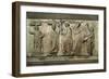 Central Scene of the East Frieze of the Parthenon, The Acropolis, Athens-null-Framed Giclee Print