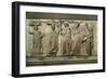 Central Scene of the East Frieze of the Parthenon, The Acropolis, Athens-null-Framed Giclee Print