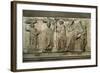 Central Scene of the East Frieze of the Parthenon, The Acropolis, Athens-null-Framed Giclee Print