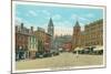 Central Square, Dover, New Hampshire-null-Mounted Art Print