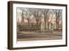 Central Square, Keene, New Hampshire-null-Framed Art Print