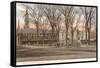 Central Square, Keene, New Hampshire-null-Framed Stretched Canvas