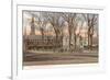 Central Square, Keene, New Hampshire-null-Framed Premium Giclee Print