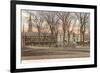 Central Square, Keene, New Hampshire-null-Framed Premium Giclee Print