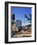 Central Square, Tirana, Albania-David Lomax-Framed Photographic Print