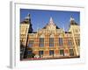 Central Station, Amsterdam, the Netherlands (Holland)-Sergio Pitamitz-Framed Photographic Print