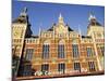 Central Station, Amsterdam, the Netherlands (Holland)-Sergio Pitamitz-Mounted Photographic Print