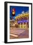 Central Station at Dusk, Drottningtorget, Gothenburg, Sweden, Scandinavia, Europe-Frank Fell-Framed Photographic Print