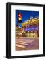 Central Station at Dusk, Drottningtorget, Gothenburg, Sweden, Scandinavia, Europe-Frank Fell-Framed Photographic Print