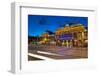 Central Station at Dusk, Drottningtorget, Gothenburg, Sweden, Scandinavia, Europe-Frank Fell-Framed Photographic Print