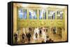 Central Station - In the Style of Oil Painting-Philippe Hugonnard-Framed Stretched Canvas