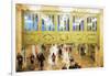 Central Station - In the Style of Oil Painting-Philippe Hugonnard-Framed Giclee Print