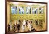 Central Station - In the Style of Oil Painting-Philippe Hugonnard-Framed Giclee Print