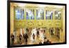 Central Station - In the Style of Oil Painting-Philippe Hugonnard-Framed Giclee Print