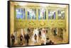 Central Station - In the Style of Oil Painting-Philippe Hugonnard-Framed Stretched Canvas