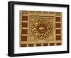 Central Station Wind Scale on Red Brick Tower, Amsterdam, Netherlands-Michele Molinari-Framed Photographic Print