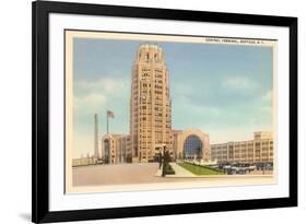 Central Terminal, Buffalo, New York-null-Framed Premium Giclee Print