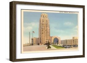 Central Terminal, Buffalo, New York-null-Framed Art Print