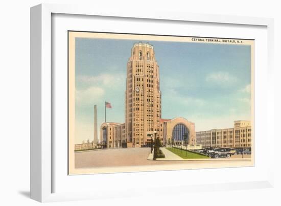 Central Terminal, Buffalo, New York-null-Framed Art Print