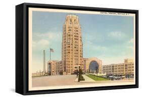 Central Terminal, Buffalo, New York-null-Framed Stretched Canvas