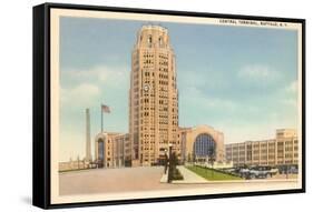 Central Terminal, Buffalo, New York-null-Framed Stretched Canvas