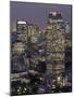 Central Tokyo Skyscrapers Illuminated at Night, Tokyo, Honshu, Japan-Gavin Hellier-Mounted Photographic Print