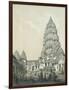 Central Tower and Superior Court of Angkor Wat, 1873-Louis Delaporte-Framed Giclee Print